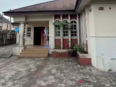 4 Bedroom Bungalow Sitting on 1 Plot of Land in a Secure Estate — Port Harcourt, Rivers