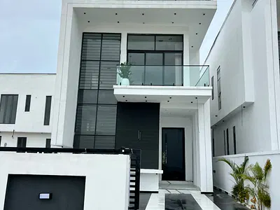 Premier 5 Bedroom Detached with BQ, Pool & Waterfront View — Ajah, Lagos