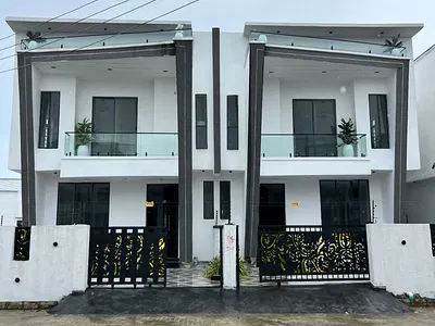Sleek 4 Bedroom Semi Detached with a BQ in a Secure Estate — Ajah, Lagos