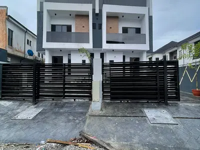 Contemporary 4-Bedrooms Semi-Detached Duplex with BQ — Lekki, Lagos