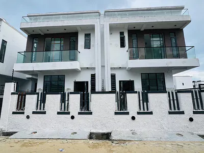 4 Bedroom Semi Detached Duplex with BQ — Ikota, Lekki, Lagos