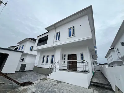 Nicely Built 5 Bedroom Fully Detached Bungalow with BQ — Sangotedo, Ajah, Lagos