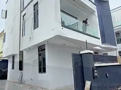 Newly Built 5 Bedroom Fully Detached Duplex with a Room BQ — Omole Phase 2, Ikeja, Lagos