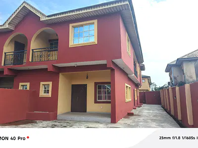 4 Bedrooms Semi-Detached Duplex in Personal Fenced and Gate Compound — Ebute - Igbogbo Road, Igbogbo, Ikorodu, Lagos