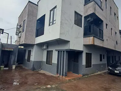 Newly Built Mini Flat — Ijagbemi Street, by Charley Boy, Pedro, Gbagada, Lagos