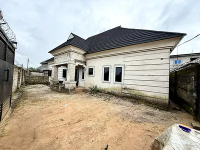 Newly Built 3 Bedroom Detached Bungalow — Apu Road, Rukpokwu, Port Harcourt, Rivers