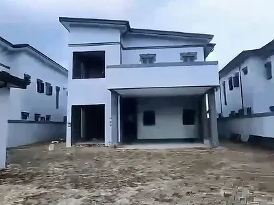 Executive 5 Bedroom Duplex with Security House & BQ — Eliozu, Port Harcourt, Rivers