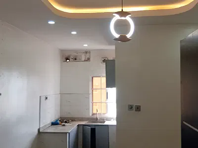 Exquisitely Finished Self Contained with Wardrobe and Kitchen Cabinet — Wuye, Abuja
