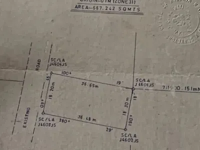 Land Measuring 667SQM — Lekki, Lagos