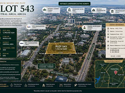 Mixed-Use Land — Central Business District, Abuja