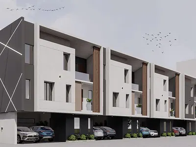 Newly Built 4 Bedroom Terrace Duplex with BQ. Mortgage Available. — Ifako, Gbagada, Lagos
