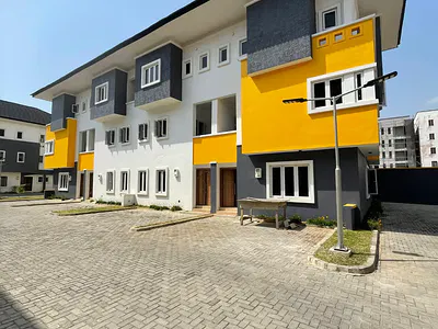 Lovely 3 Bedroom Terraced Duplex with BQ — Ikate, Lekki, Lagos