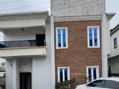 5bedroom Fully Detached Duplex with a Room BQ in a Well Secured Estat — Ikota, Lekki, Lagos