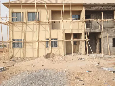 3 Bedroom Terraced Duplex (Carcass) — Top-Hill Estate, Apo, Abuja