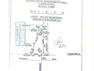 1263SQM Residential Land — Lekki, Lagos