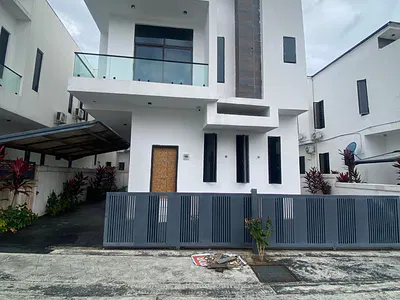 Bran New Contemporary 4 Bedrooms Fully Detached Duplex with BQ — Orchid Lekki, Lekki Phase 2, Lekki, Lagos
