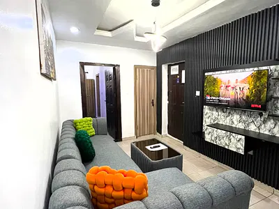 Beautifully Furnished and Serviced Luxury 1 Bedroom Apartment — Off Olufemi, by Ogunlana Drive, Surulere, Surulere, Lagos