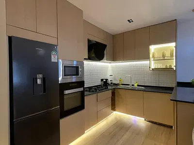 Furnished 3 Bedroom Deluxe Flat on the First Floor — Horizon Heights Estate, by Spar Road, Ikate, Lekki, Lagos