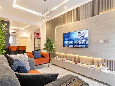 Newly Launched 1 Bedroom Apartment with PS5, Balcony, Gym, Elevator 2 — Lekki Phase 1, Lekki, Lagos