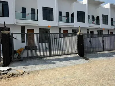 4 Bedroom Terrace Duplex with Self Compound. — Ikota, Lekki, Lagos