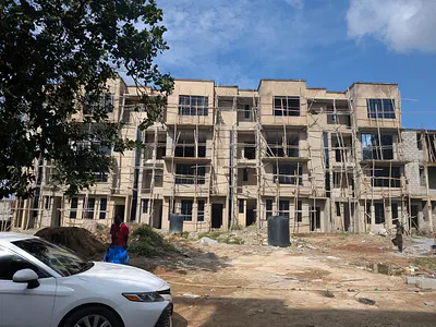 5 Bedroom Terraced Duplex with BQ — In Estate, Wuye, Abuja