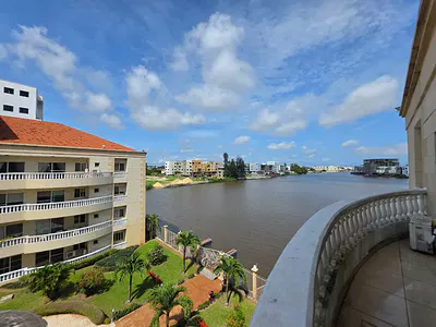 Luxury 4 Bedroom Waterfront Apartment with BQ — Ikoyi, Lagos
