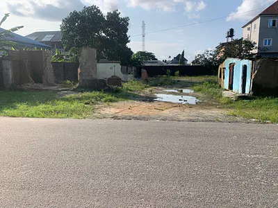 A Fenced Parcel of Land (2 Plots) — Along Diplomat Avenue Opposite Naf Harmony Estate Rukpakwolusi New Lay, Port Harcourt, Rivers