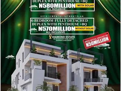 Highbridge Court 1 -- Diamond Estate — Monastery Road, Sangotedo, Ajah, Lagos