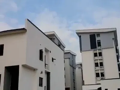 Newly Built 3 Bedroom Maisonette with BQ in an Estate — Alausa Height Estate, Alausa, Ikeja, Lagos