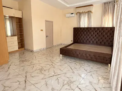 Masters Bedroom Inside a Shared Apartment . — Ajah, Lagos