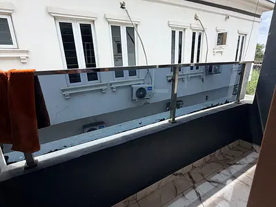 Converted Upstairs Mini Flat with Open Plan Kitchen . — Ajah, Lagos
