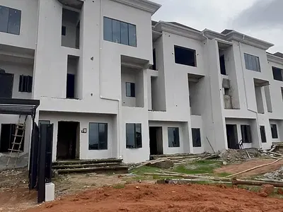 Massive 5 Beds Terrace Duplex with BQ & Family Lounge — Nizamiye Hospital, Idu Industrial, Abuja