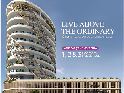 3 Bedroom Flat with World-Class Amenities — The Twist Victoria Island Lagos, Victoria Island (VI), Lagos
