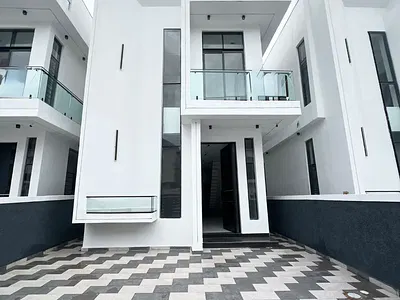 Brand-New Contemporary 4-Bedroom Fully Detached Duplex with BQ, Lounge — Lekki, Lagos