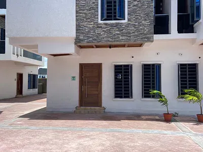 4 Bedroom Semi Detached Opened Compound with BQ — Lekki, Lagos
