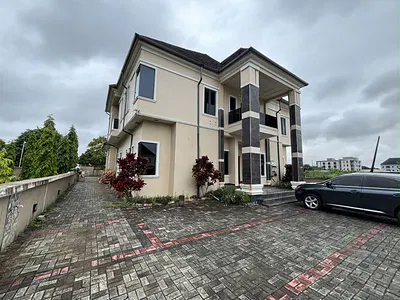 6 Bedroom Fully Detached Duplex with BQ — Mobil Road, Lekki, Lagos