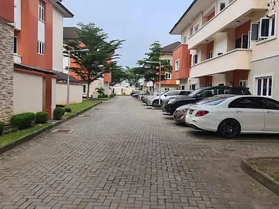 A Serviced 4 Bedroom Semi-Detached Duplex with a Room BQ — Lekki, Lagos