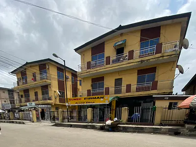 Block of 6 Flats with 2 Shops — Ijeshatedo, Surulere, Lagos
