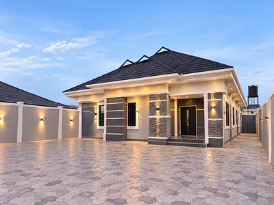 A Exclusive Newly 3 Bedroom Detached Bungalow — Ire Akari Estate Akala Expressway, Ibadan, Oyo