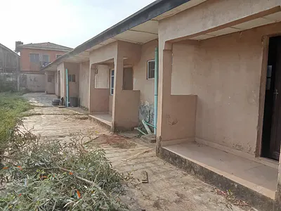 Building Consist of Four Numbers Miniflat — Alahji Ede Street Off LASU Ojo Road Igando, Igando, Alimosho, Lagos
