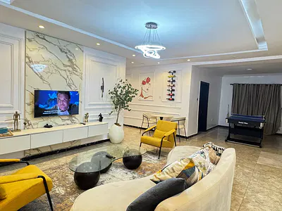 Spacious Beach View ️ 3 Bedroom with Pool, Snooker and Table Tennis — Ikate, Lekki, Lagos