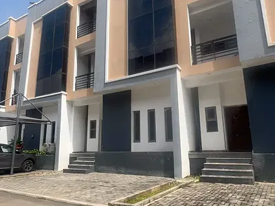 A Newly Built 4-Bedroom Terrace Duplex + 1BQ (Semi-Finished) — Diplomatic Zone, Katampe Extension, Katampe, Abuja