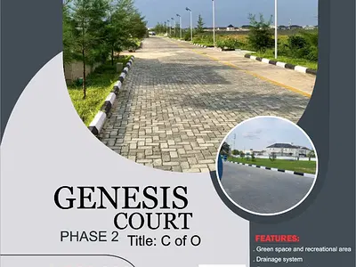 Residential Land, 800SQM — Genesis Court Estate Phase 2, Beside Cooperative Villa Estate, Badore, Ajah, Lagos