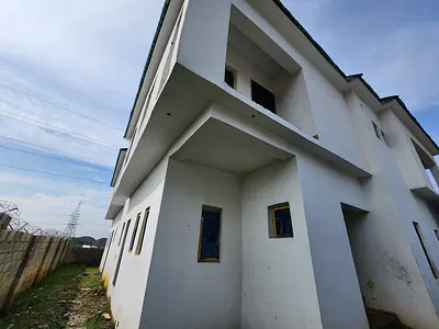 Newly Built 4 Bedroom Semi-Detached Duplex (Semi-Finished) — By Brick City Estate, Kubwa, Abuja