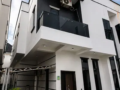 4 Bedroom Semi-Detached Duplex with BQ — Royal Pine Estate, Orchid Road, Lekki, Lekki, Lagos
