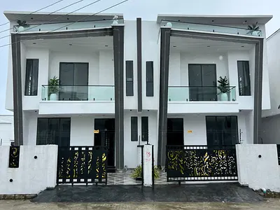 Sleek 4 Bedroom Semi Detached with a BQ in a Secure Estate — Ajah, Lagos
