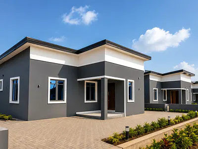 Charming 2 Bedroom Bungalow at an Attractive Price in a Prime Location — Queens Home Estate, Lagos/Ibadan Expressway., Mowe Ofada, Ogun