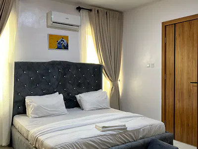 One Bedroom Flat with 24 Hour Light and Security — Northern Foreshore, Lekki, Lagos