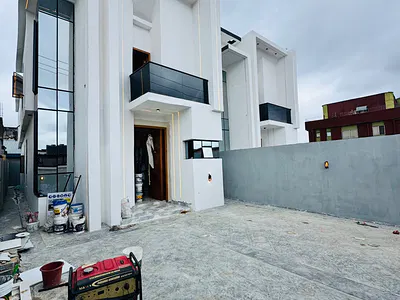 Newly Built 4 Bedroom Fully Detached Duplex with BQ — New Oko-Oba, Agege, Lagos