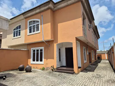 4 Bedroom Semi-Detached House with BQ — Off Fola Osibo, Lekki, Lagos